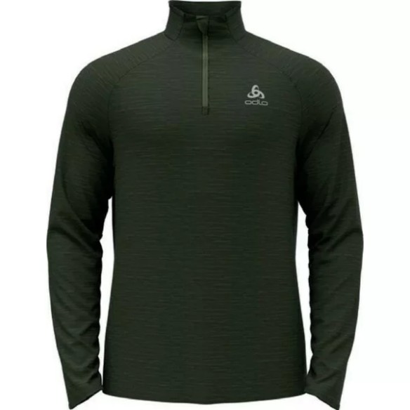 Odlo Run Easy half-zip mid layer top Green