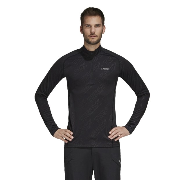 Adidas Terrex 1/2 LS BLACK