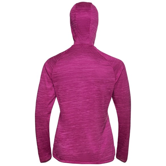 Odlo Run Easy Run Easy mid layer hoody festival fucshia melange