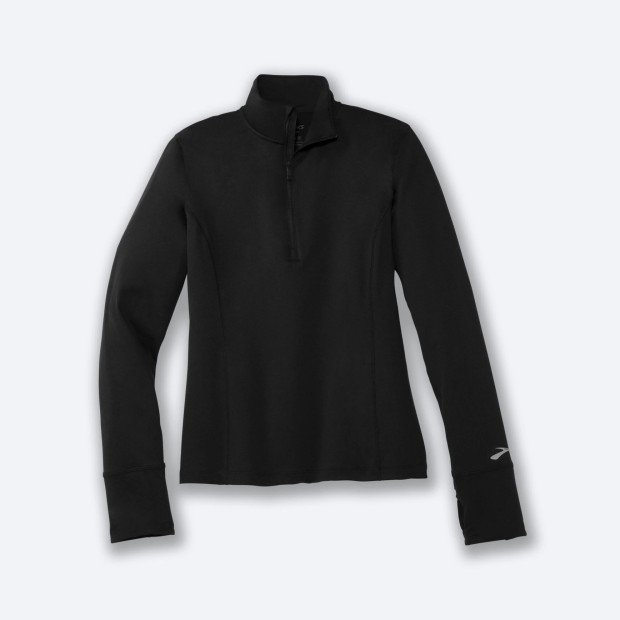 Brooks Dash 1/2 Zip Black
