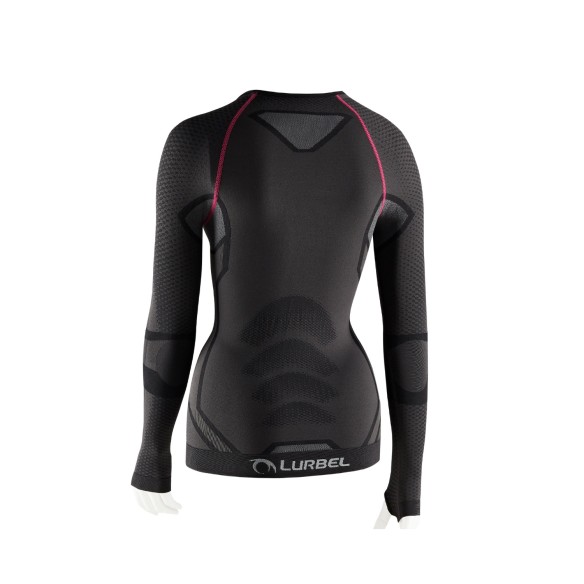 LURBEL Cristallo Long Sleeves W Dark/Grey/Fuchsia