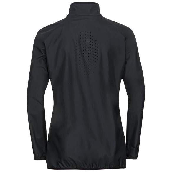 ODLO Essentials Light running jacket Black MUJER