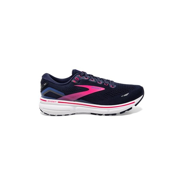 BROOKS GHOST 15 Peacoat/Blue/Pink