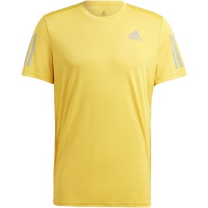 Adidas OWN THE RUN HOMBRE TEE YELLOW