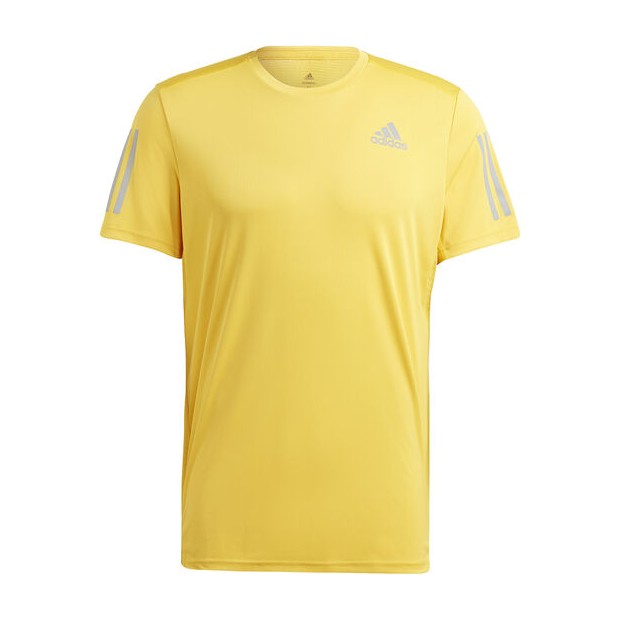 Adidas OWN THE RUN HOMBRE TEE YELLOW