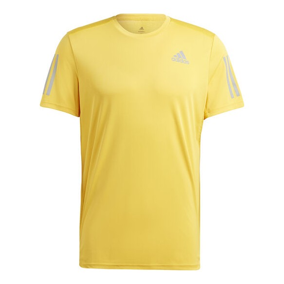 Adidas OWN THE RUN HOMBRE TEE YELLOW