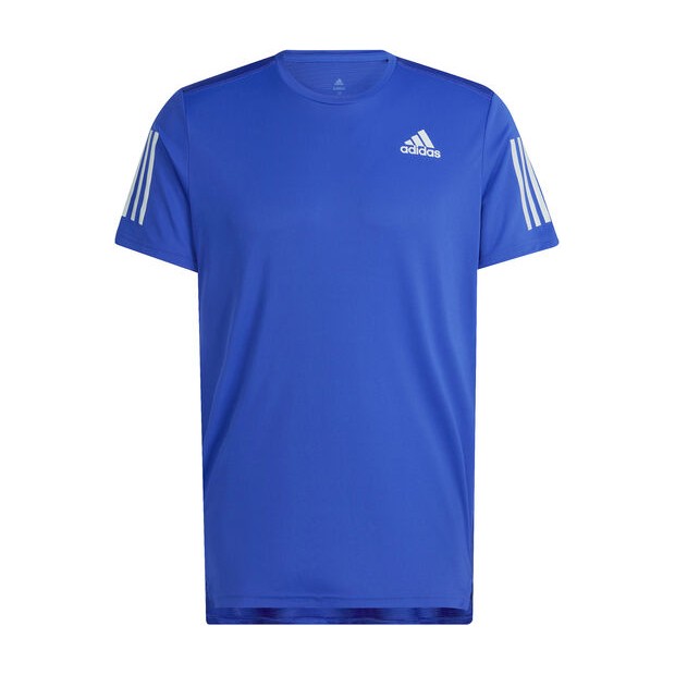 Adidas OWN THE RUN HOMBRE TEE BLUE