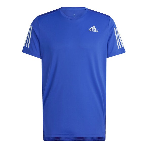 Adidas OWN THE RUN HOMBRE TEE BLUE