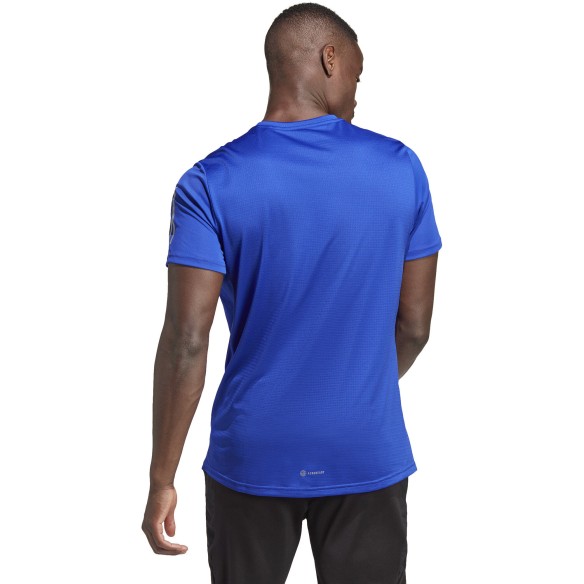 Adidas OWN THE RUN HOMBRE TEE BLUE