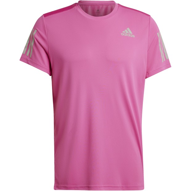 Adidas OWN THE RUN HOMBRE TEE PINK