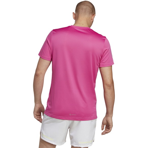 Adidas OWN THE RUN HOMBRE TEE PINK