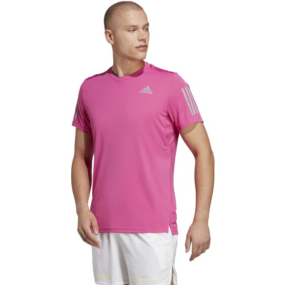 Adidas OWN THE RUN HOMBRE TEE PINK