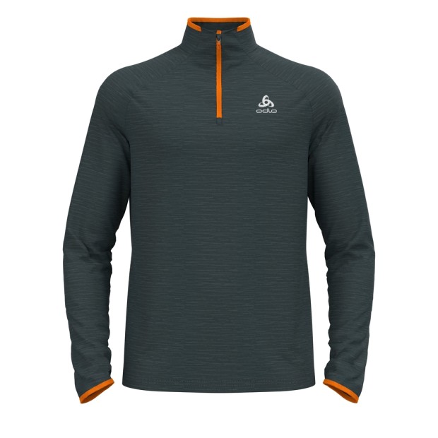 Odlo Run Easy half-zip mid layer top india ink