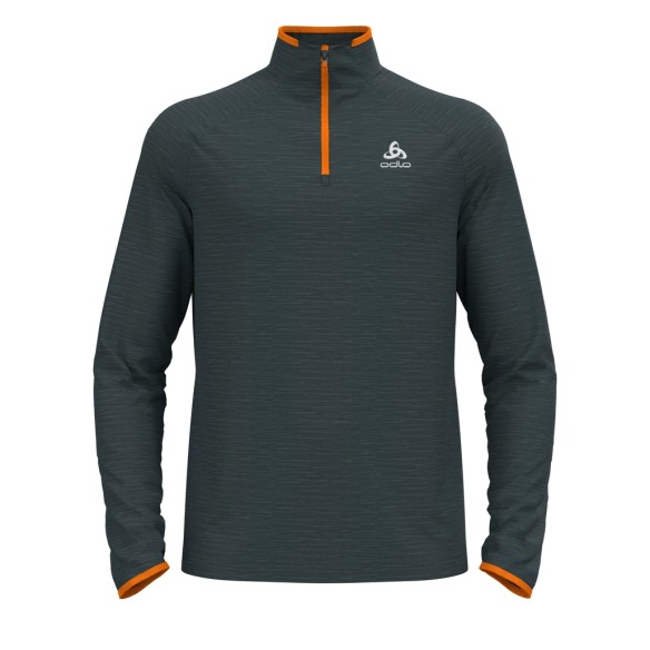 Odlo Run Easy half-zip mid layer top india ink