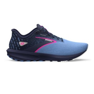 BROOKS LAUNCH 10 W Peacoat/Marina Blue/Pink Glo 2