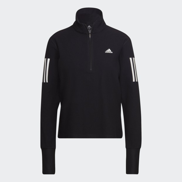 ADIDAS OTR 1/2 ZIP W BLACK