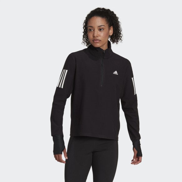 ADIDAS OTR 1/2 ZIP W BLACK