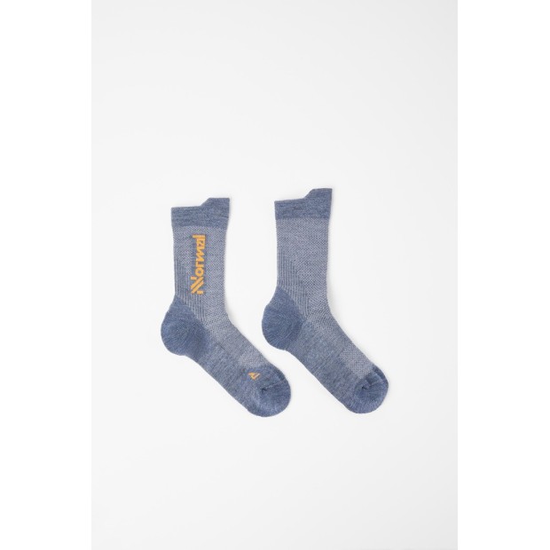 NNormal Merino Socks Regnsky-blue