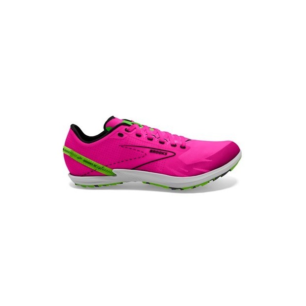 BROOKS Draft XC Pink Glo/Green/Black