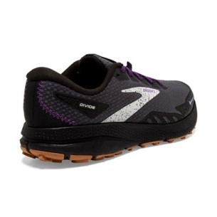 Brooks Divide 4 GTX Black/Blackened Pearl/Purple 2