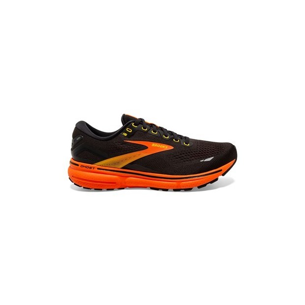 BROOKS Ghost 15 Black/Yellow/Red