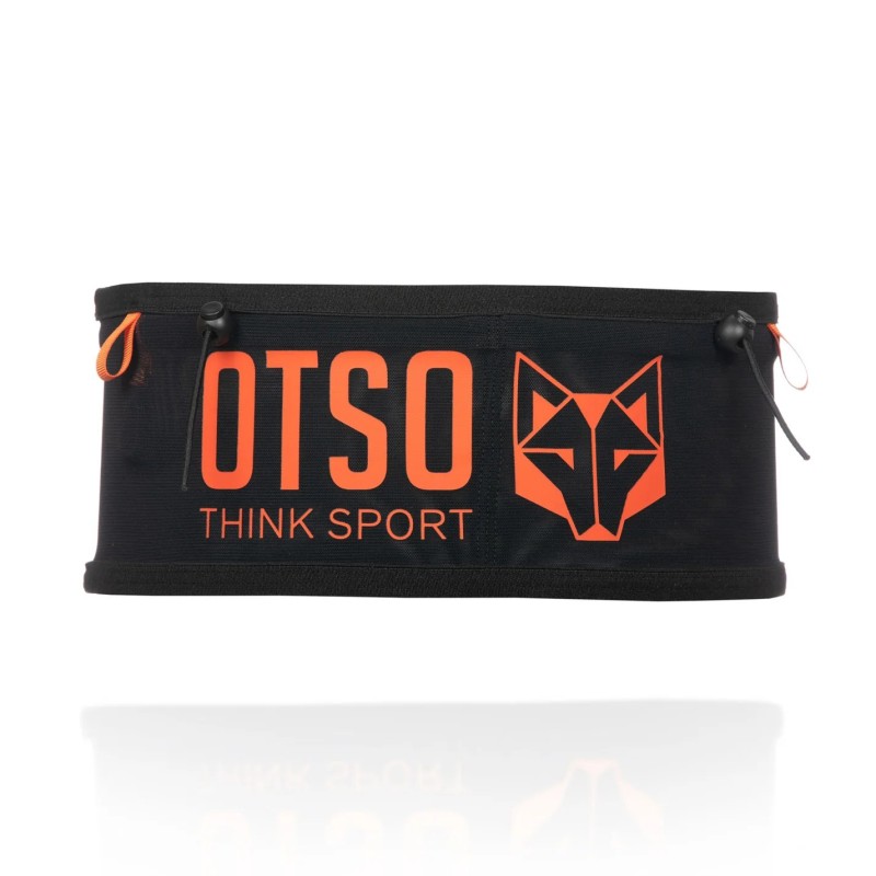 CINTURON OTSO unisex Black & Orange