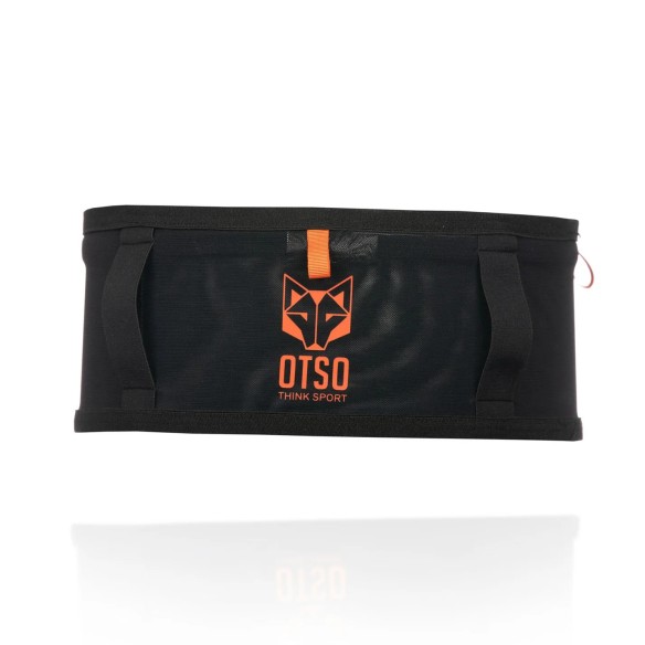 CINTURON OTSO unisex Black & Orange