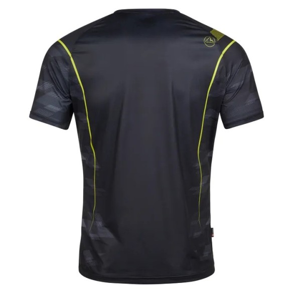 Pacer T-Shirt M Black/Lime Punch