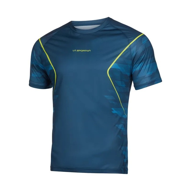 Pacer T-Shirt M Storm Blue/Maui