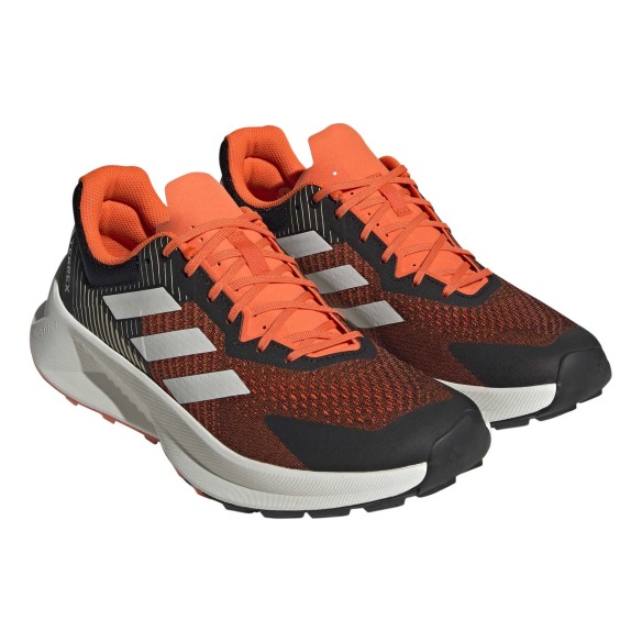 ADIDAS TERREX SOULSTRIDE FLOW TRAIL RUNNING  Core Black / Crystal White / Impact Orange