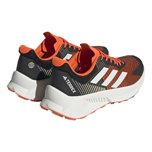 ADIDAS TERREX SOULSTRIDE FLOW TRAIL RUNNING  Core Black / Crystal White / Impact Orange