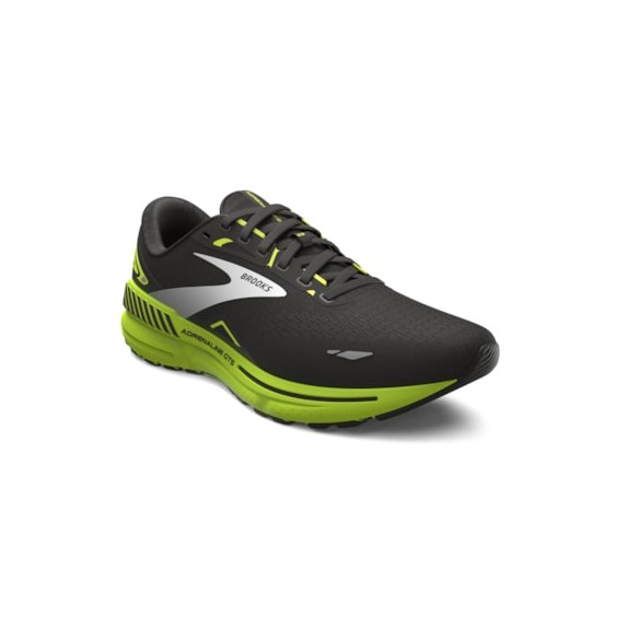 BROOKS ADRENALINE GTS23 Black/green/white