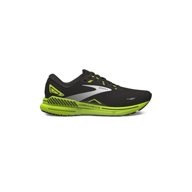 BROOKS ADRENALINE GTS23 Black/green/white