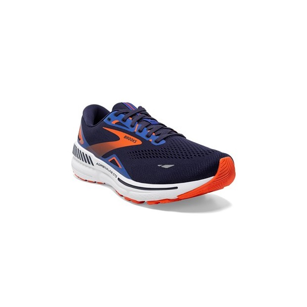 BROOKS ADRENALINE GTS23 Peacoat/Orange/Surf the Web