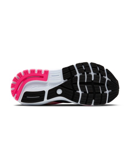 BROOKS GHOST 16 W Black/Pink/Yellow