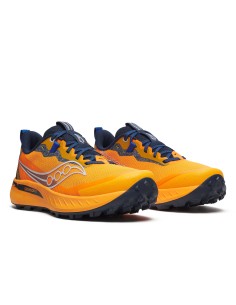 Saucony Peregrine 15 Peel/Navy/Orange 2