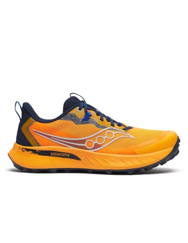 Saucony Peregrine 15 Peel/Navy/Orange