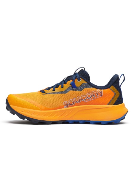 Saucony Peregrine 15 Peel/Navy/Orange