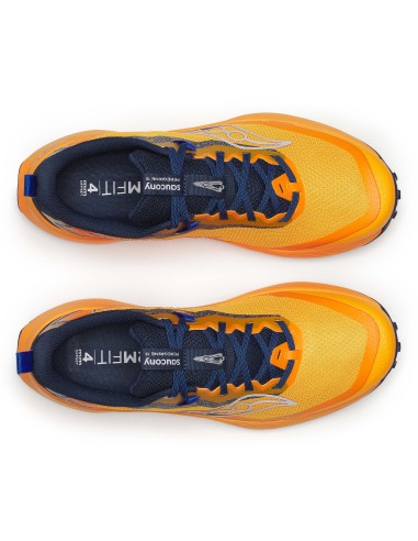 Saucony Peregrine 15 Peel/Navy/Orange