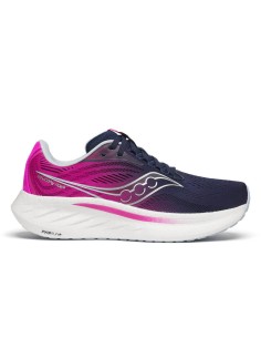 Saucony Ride 18 Mujer Navy/Fuchsia /Marine