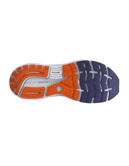 BROOKS GHOST 16  Bonnie Blue/Blue Ribbon/Orange