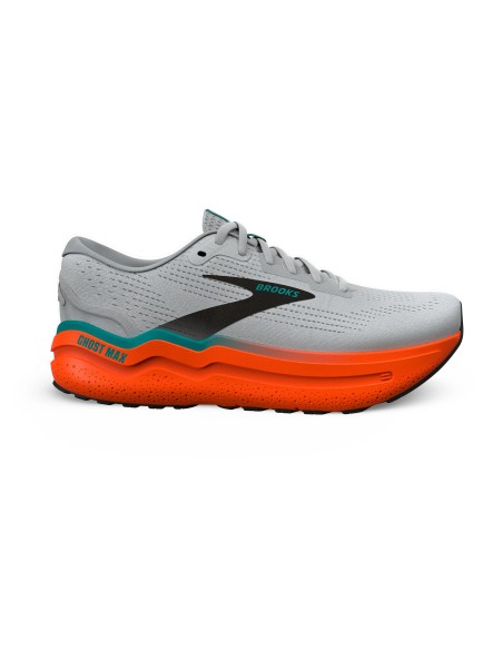 Brooks Ghost Max 2 Oyster/Mushroom/Orange/Teal