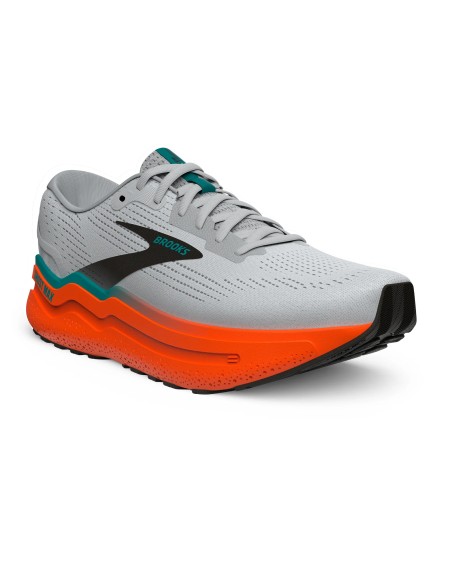 Brooks Ghost Max 2 Oyster/Mushroom/Orange/Teal