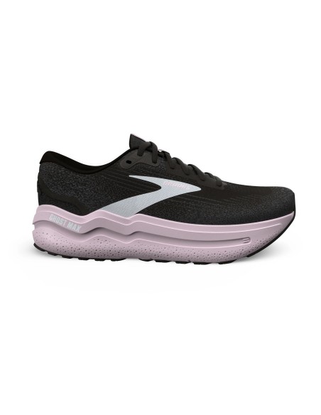 Brooks Ghost Max 2 Mujer Black/White/Orchid Ice