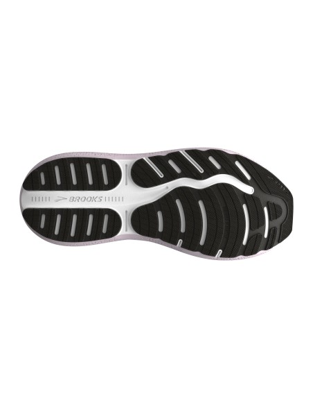 Brooks Ghost Max 2 Mujer Black/White/Orchid Ice