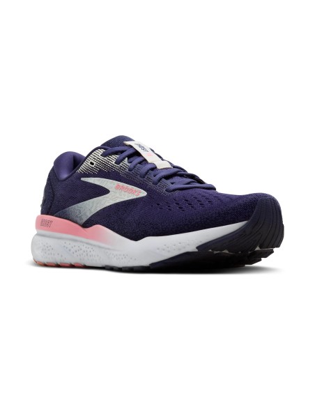 BROOKS GHOST 16 MUJER Blue Ribbon/Dianthus/Peacoat