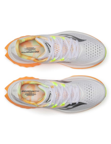 Saucony Endorphin Speed 4 WHITE/PEEL BLANC