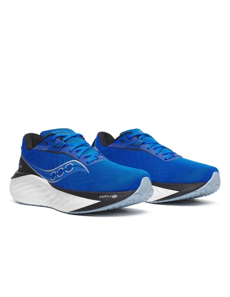 SAUCONY TRIUMPH 22 SKYDIVER/BLACK BLEU MOYEN