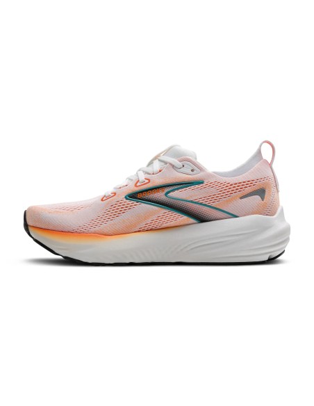 Brooks Glycerin 22 White/Orange/Green Blue Slate