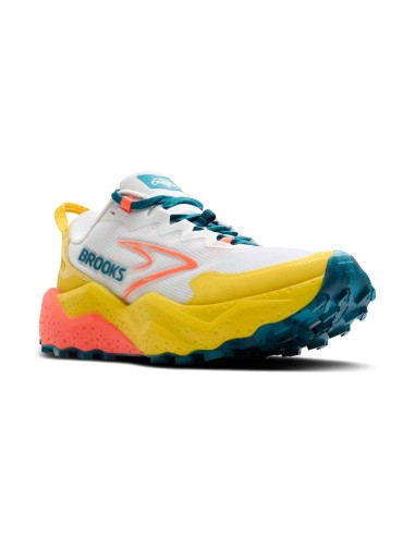 Brooks Caldera 8 MUJER Blue/Quince/Flame